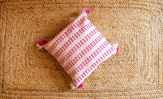 Pink Eclectic Cushion Cover