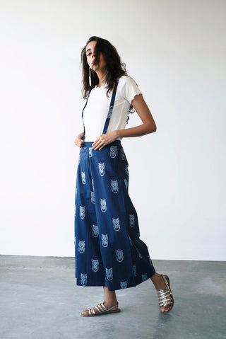 Ulloo Dungree Wide Leg Pants (135373848602)