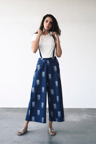 Ulloo Dungree Wide Leg Pants (135373848602)