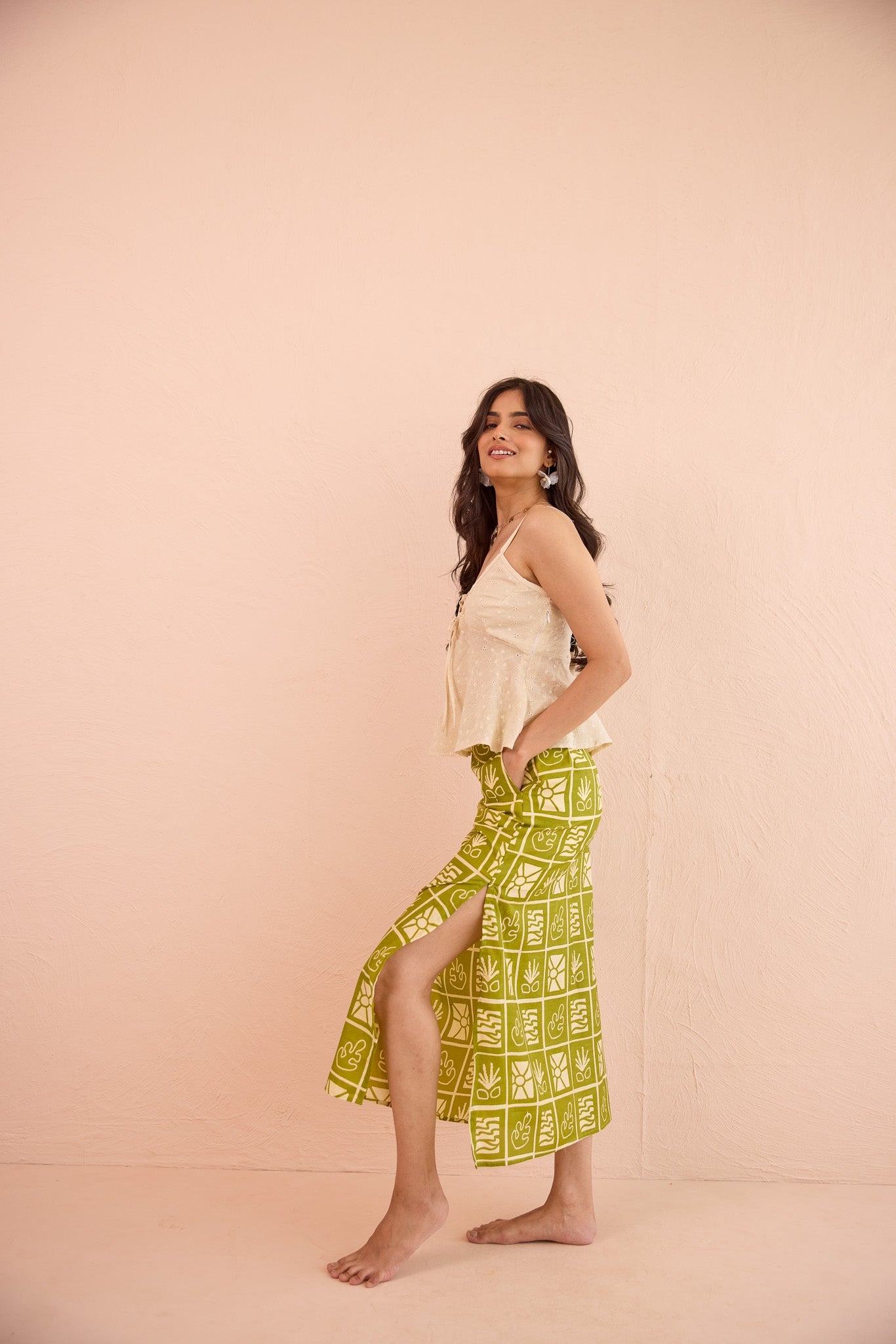 Green Lush Skirt Co-ord