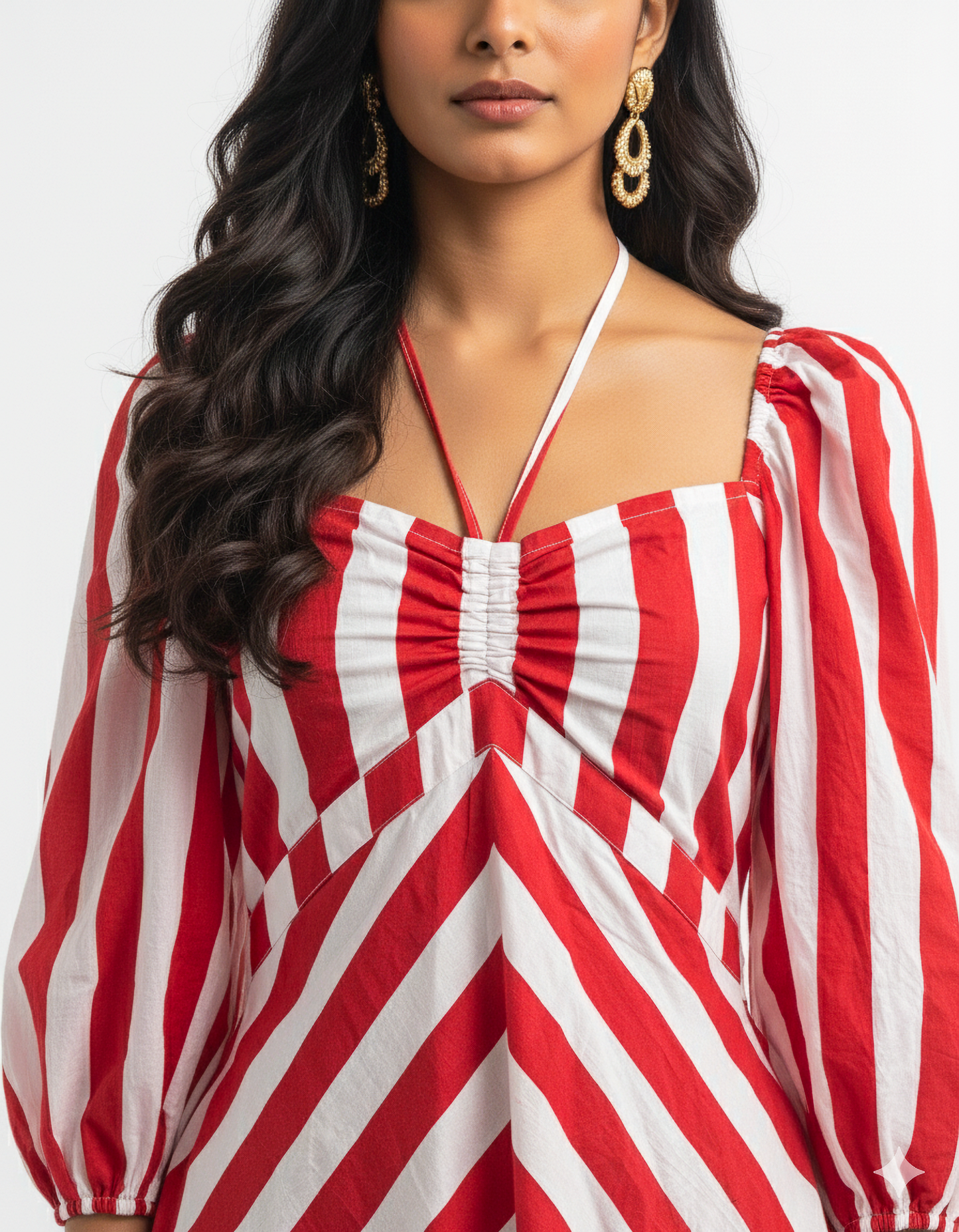 Scarlett Stripe Midi Dress