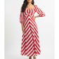 Scarlett Stripe Midi Dress