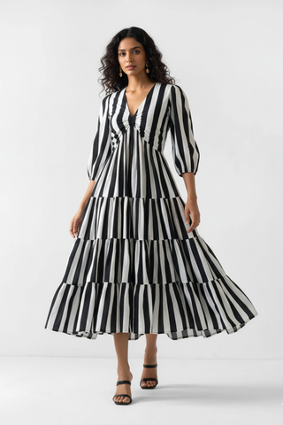 Noir Midi Dress