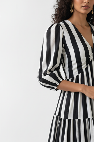 Noir Midi Dress