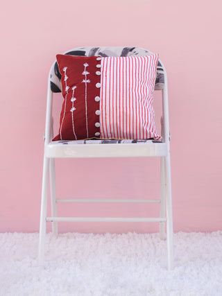 Red Emb Cushion Cover (4365104676907)