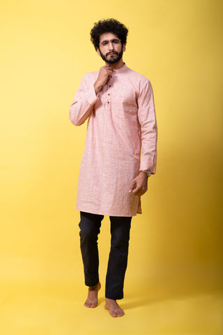 Scarlet Red Kurta (4250749239339)