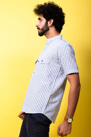 Blue Stripes Shirt (4249900285995)