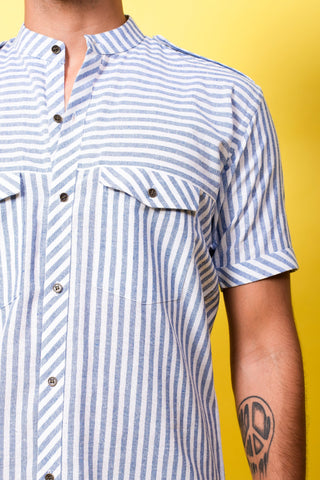 Blue Stripes Shirt (4249900285995)