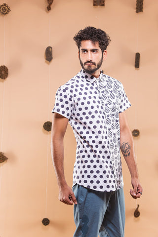 Polka Pineapple Dual Shirt (1639574863915)