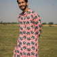 Peach Blossom Kurta