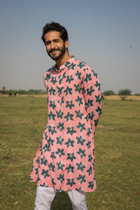 Peach Blossom Kurta