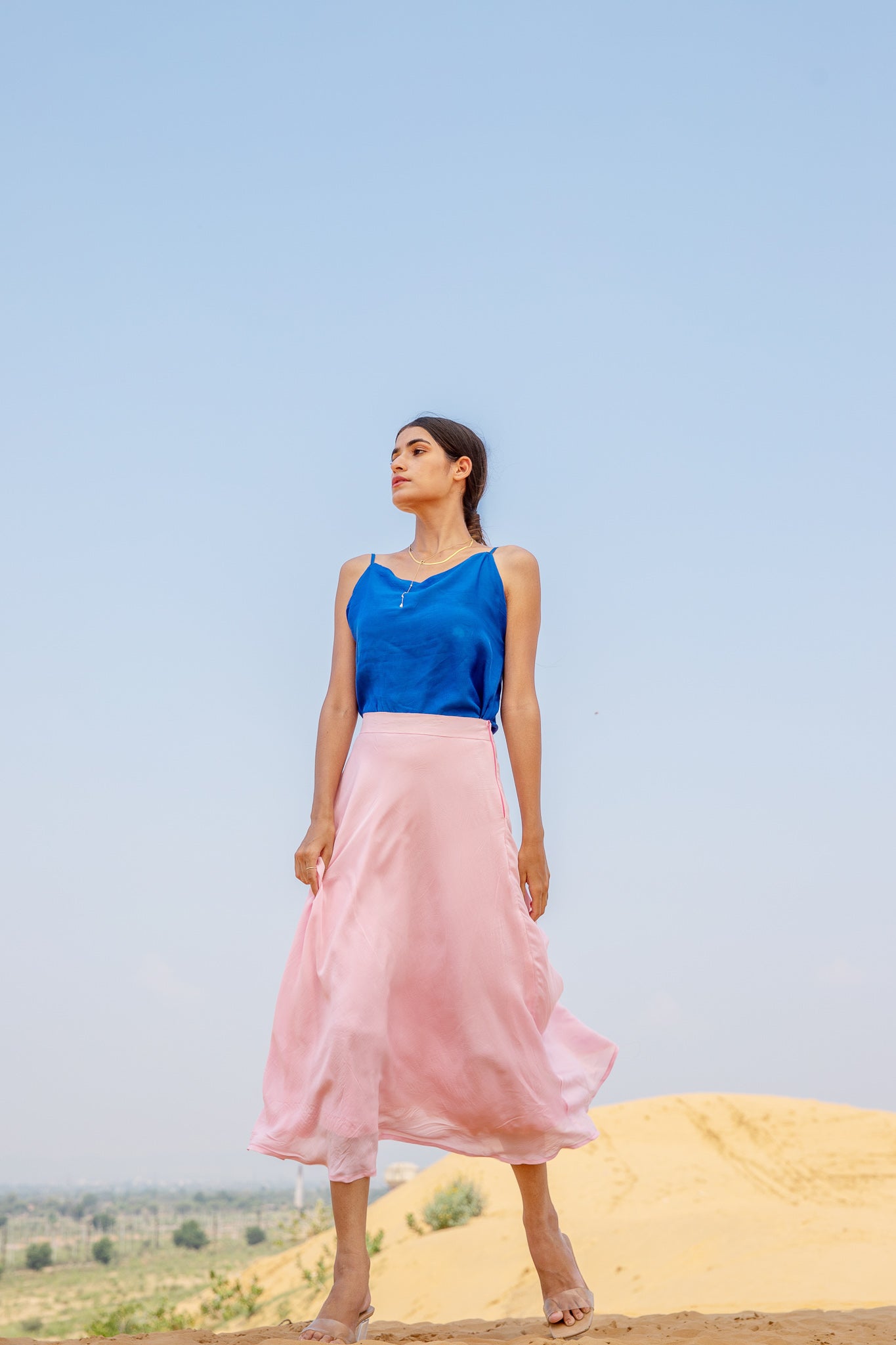 Rosemary Silk Co-ord Set (7093666971817)