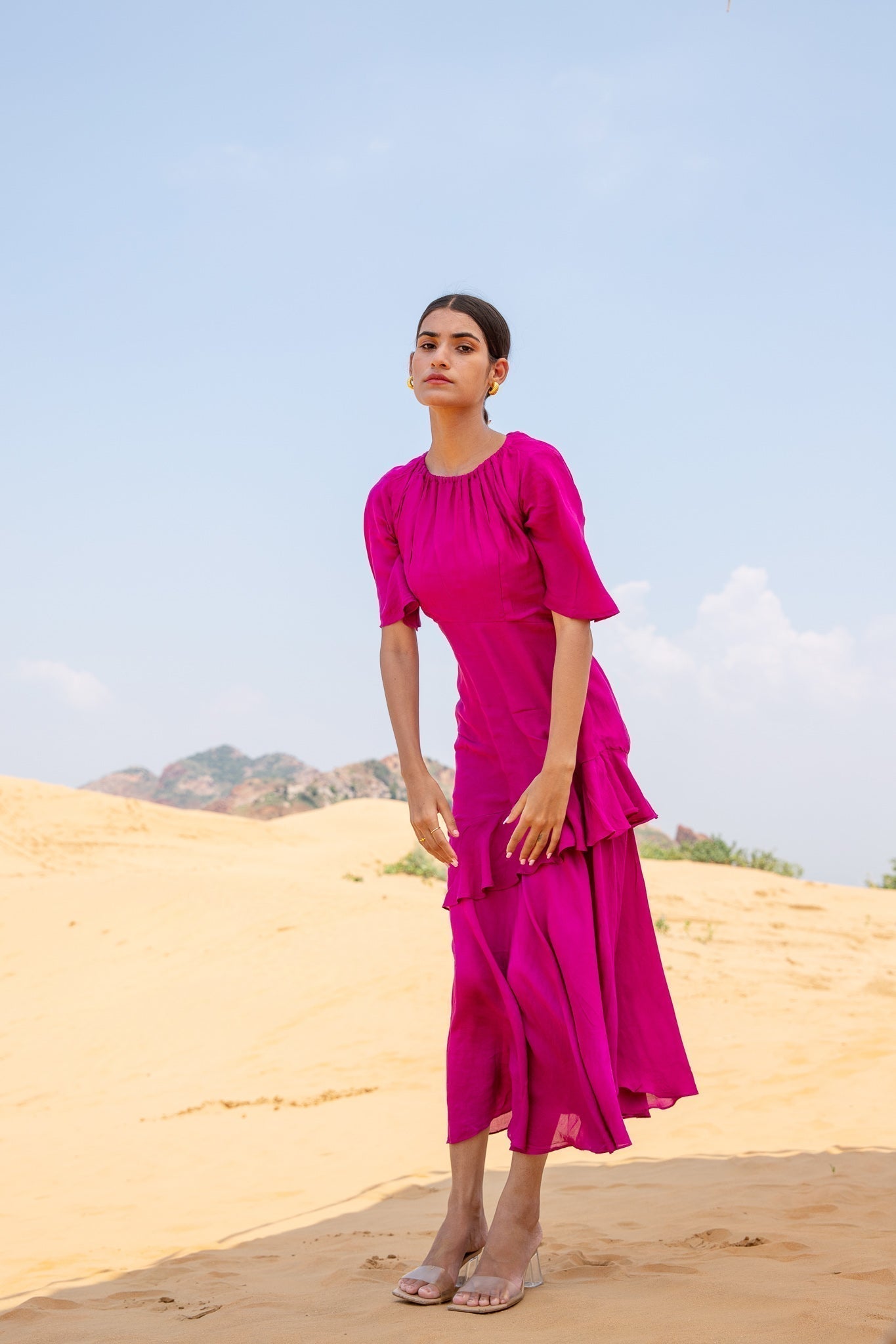 Azalea Silk Dress (7093595930793)