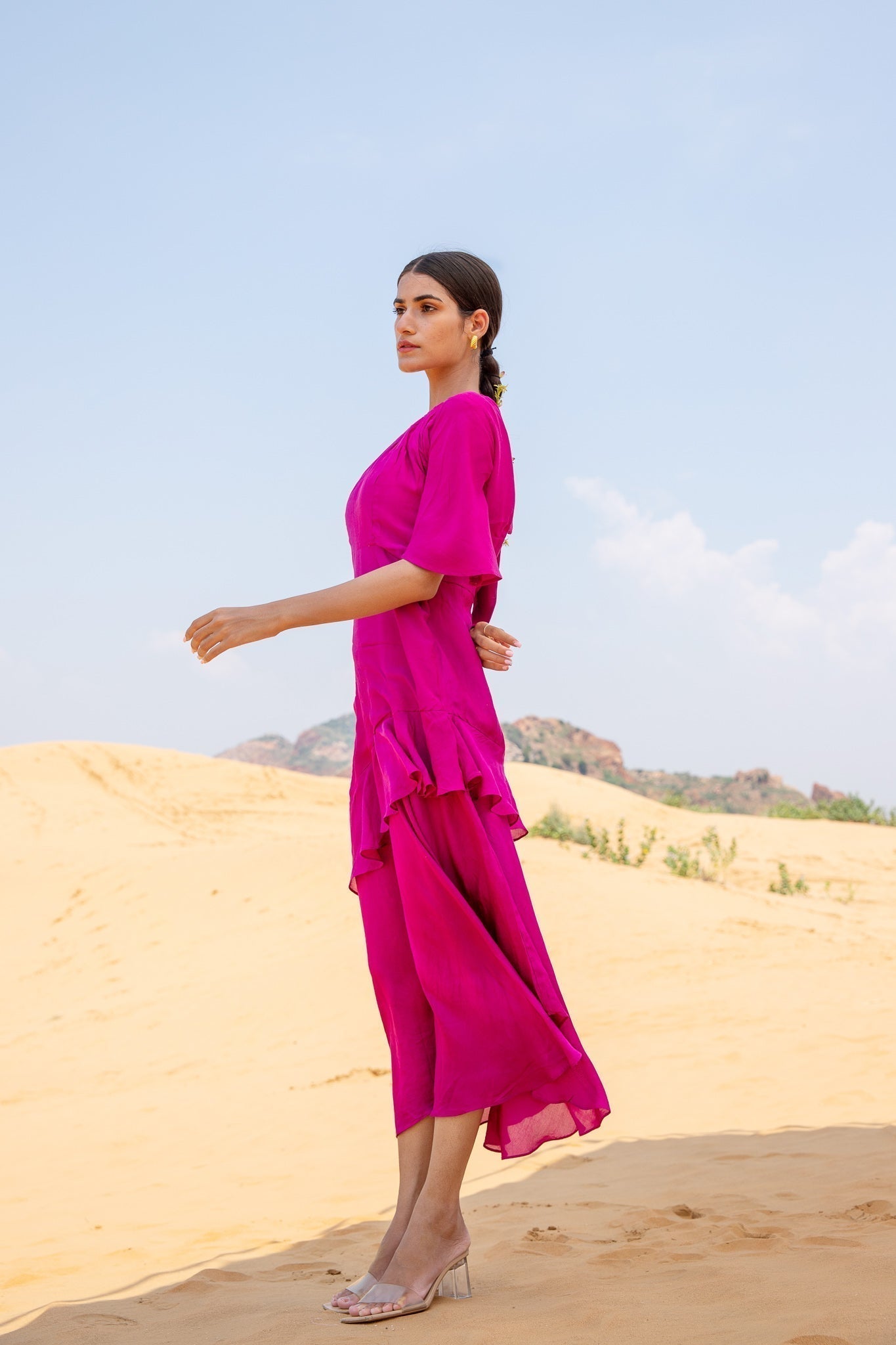 Azalea Silk Dress (7093595930793)