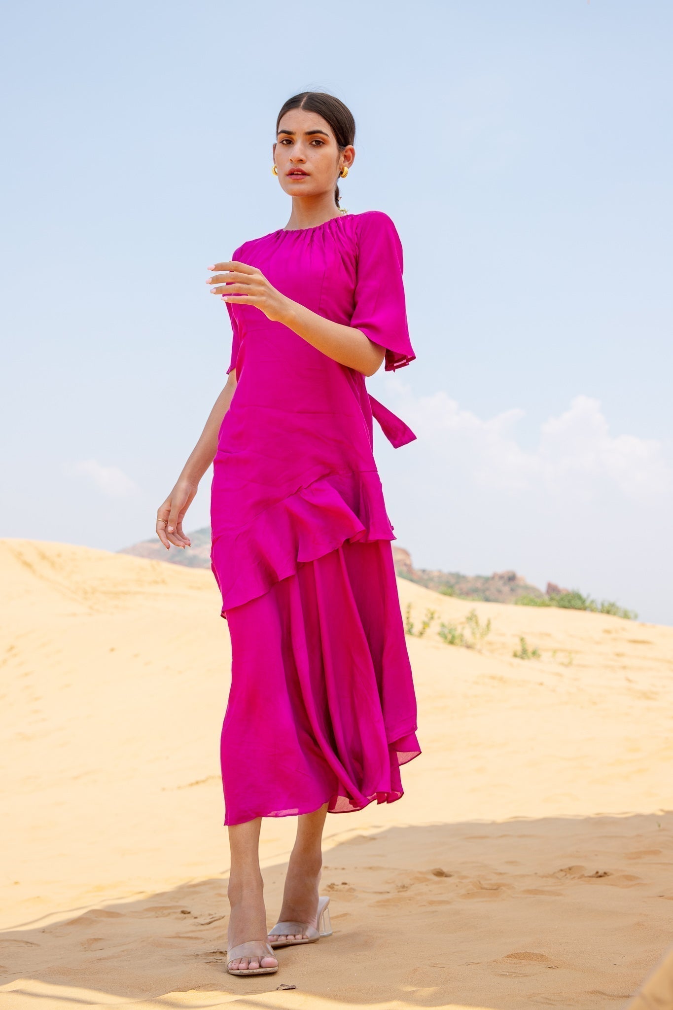 Azalea Silk Dress (7093595930793)