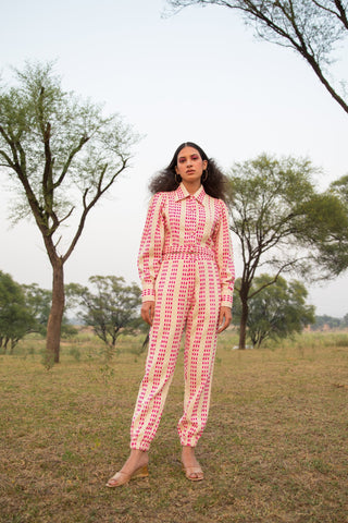 Cherry Rock Collar Co-ord Set