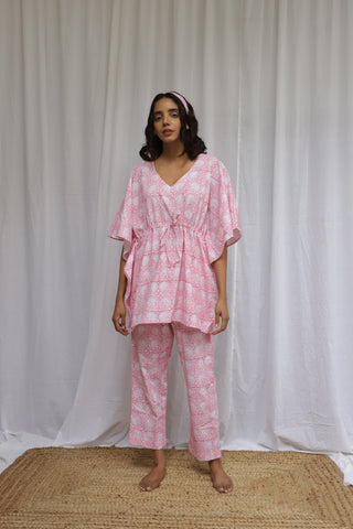 Pink Raindrops Day-jama Set