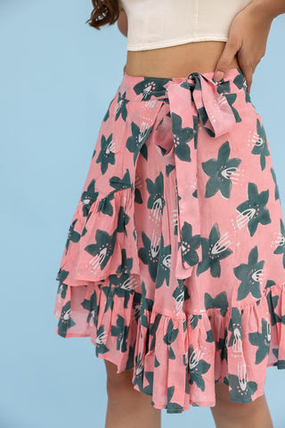 Peach Blossom Skirt