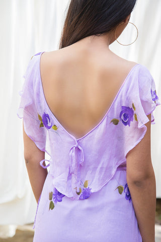 Purple Rose Dress (1446551388203)