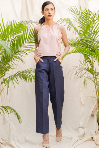 Blue linen Trousers (1739381538859)