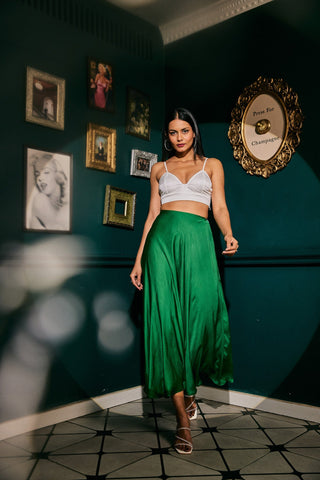 Seema Green Skirt