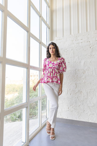 Alisha Peplum Top