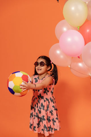 The Lil Peach Blossom Dress