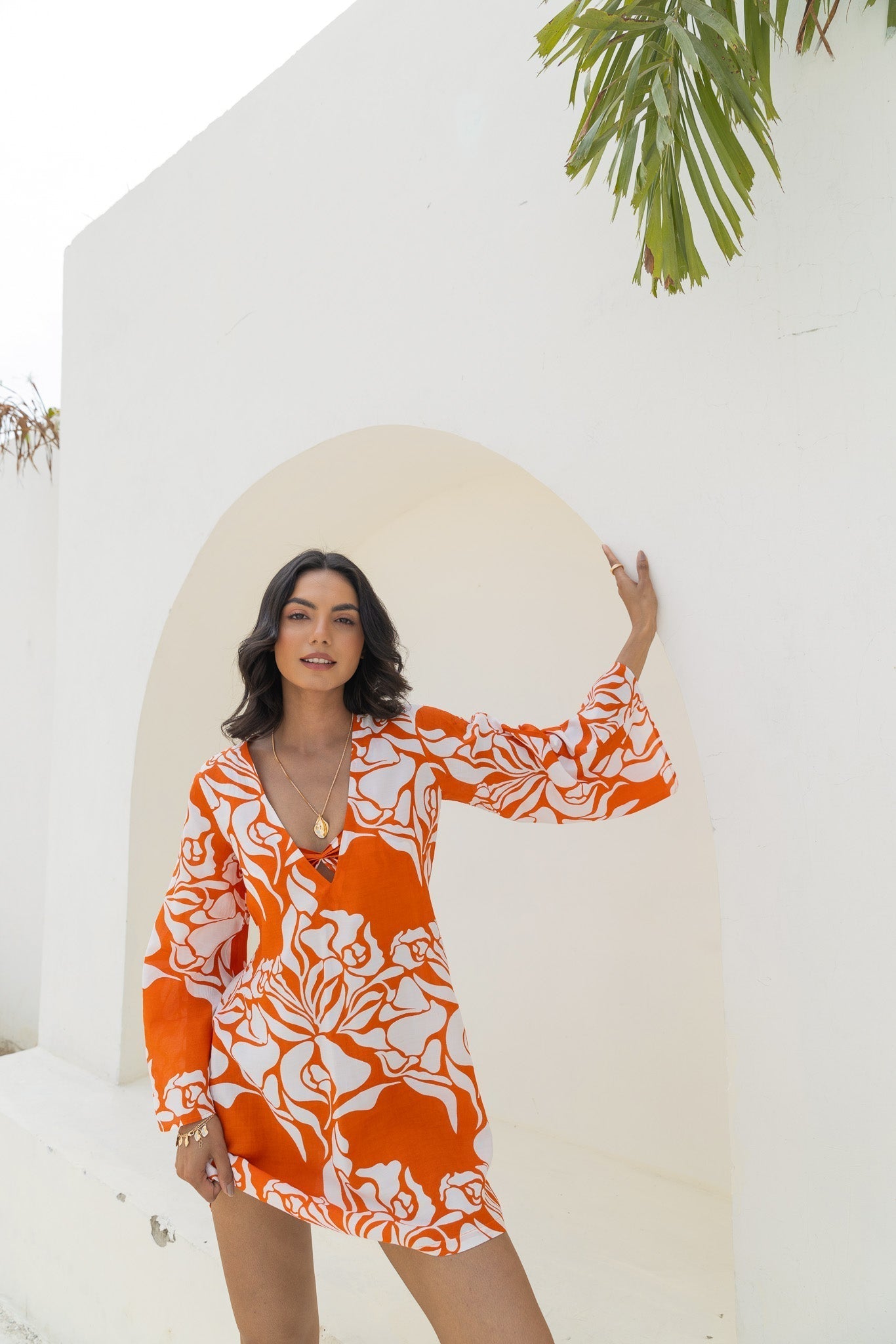 Golden Hour Mini Dress