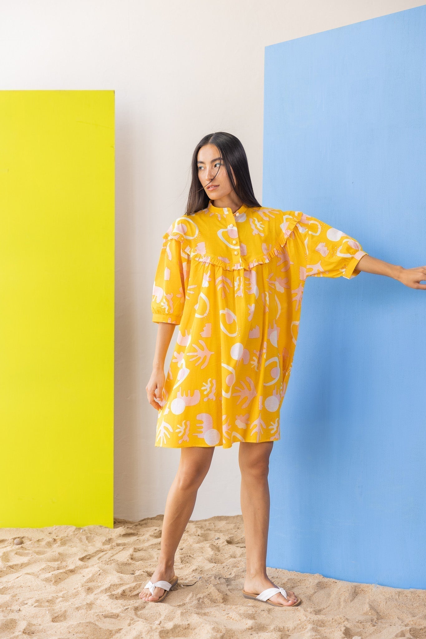 Summer Sunrise Mini Dress