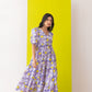 Slushie Frill Midi Dress