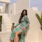 Sunny Guava Midi Dress