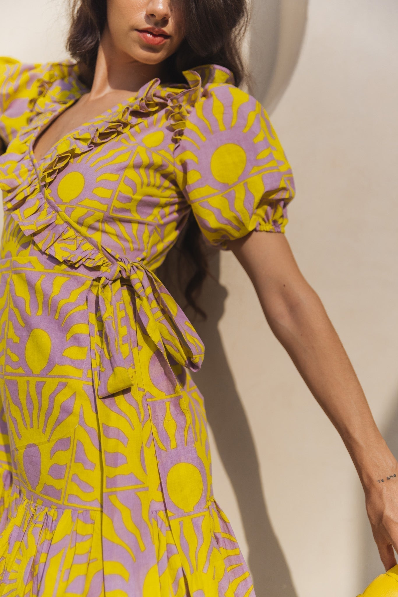 Limey Lemon Mini Dress