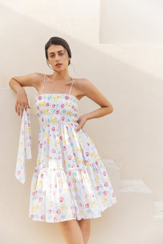 Melon Whirl Dress