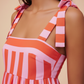 Riviera Stripe Midi Dress