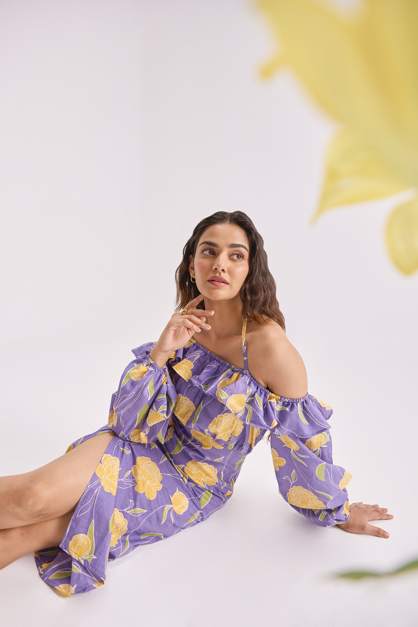 The Sundowner Off Shoulder Dress