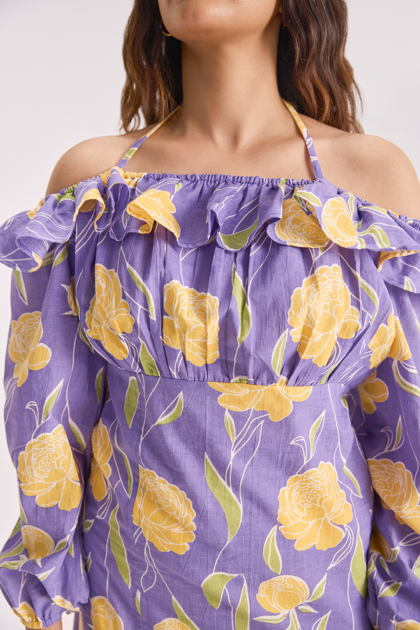 The Sundowner Off Shoulder Dress