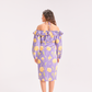 The Sundowner Off Shoulder Dress