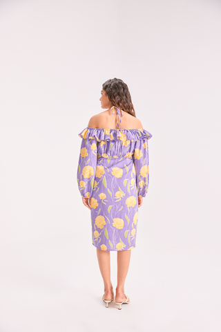 The Sundowner Off Shoulder Dress