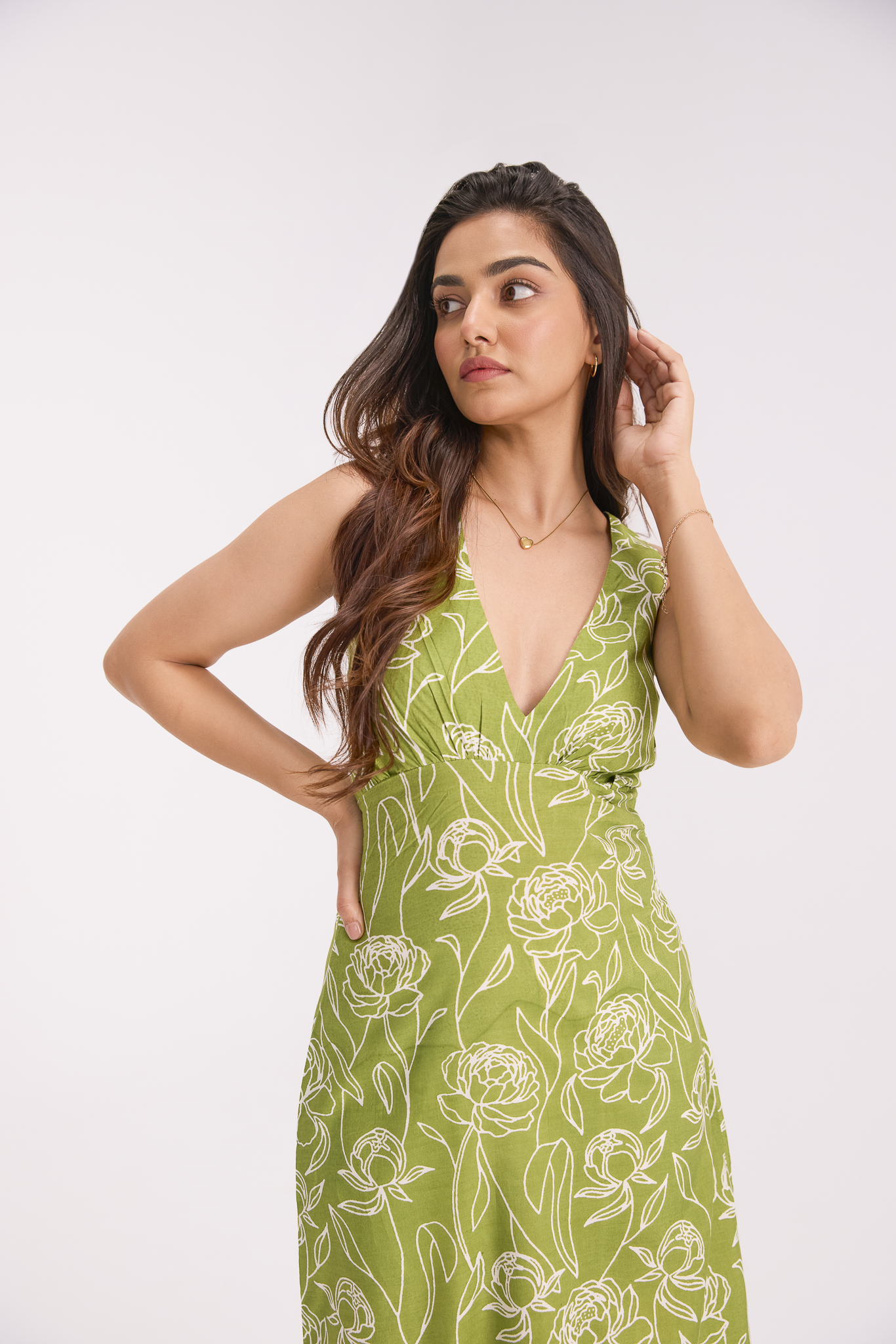 The Still Morning Midi Dress