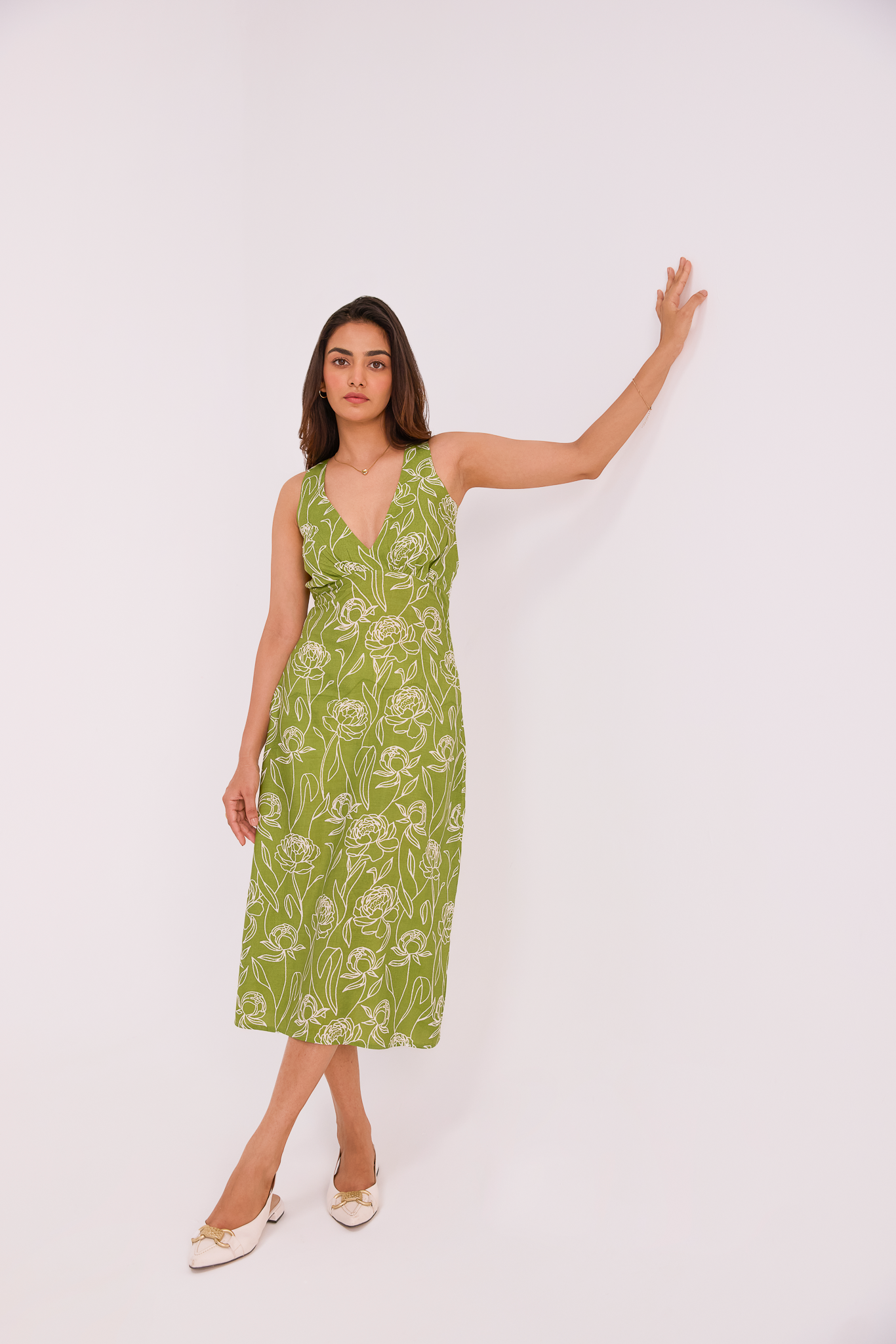 The Still Morning Midi Dress