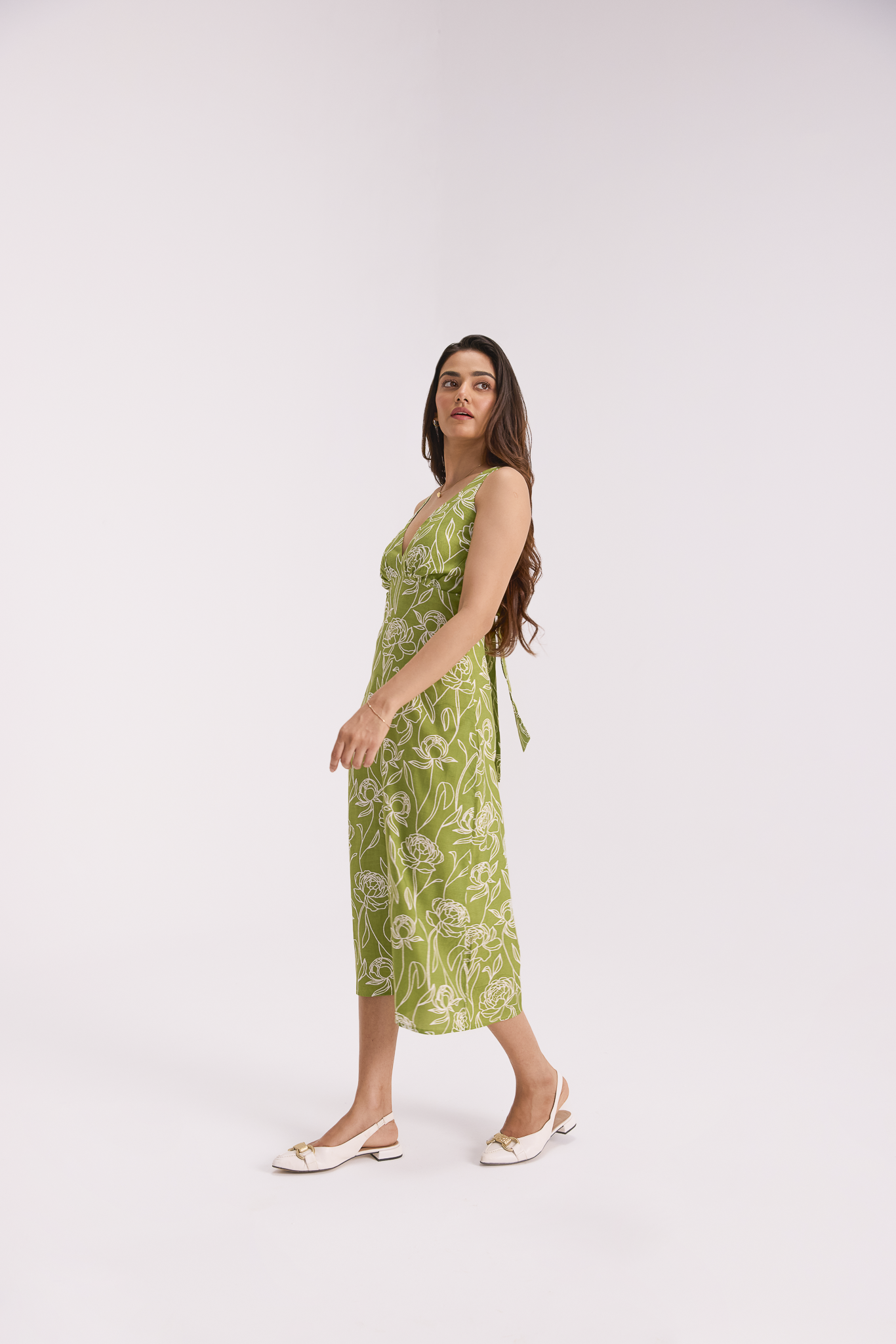 The Still Morning Midi Dress
