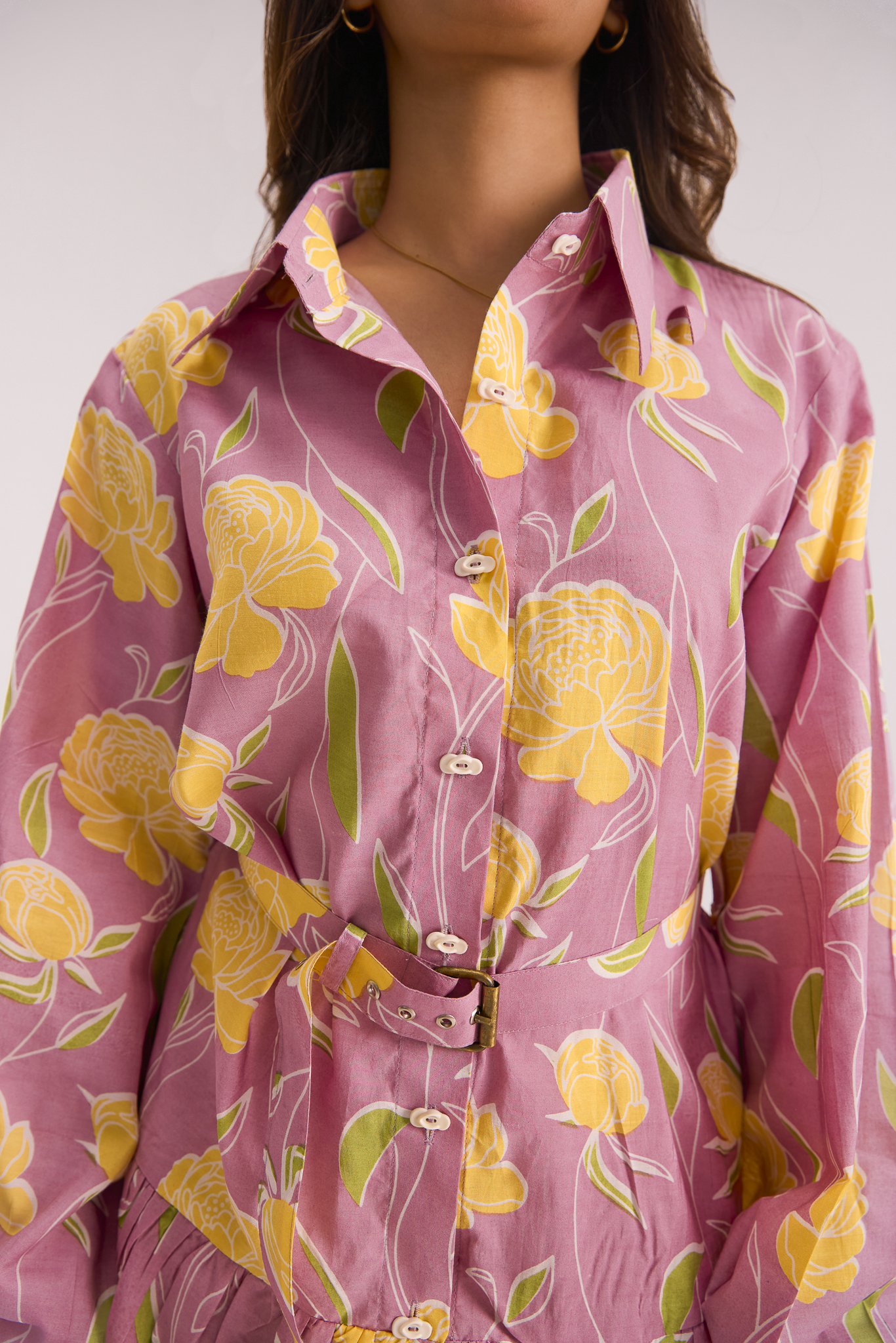 The Blossom Shirt Dress