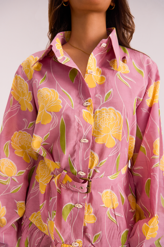 The Blossom Shirt Dress