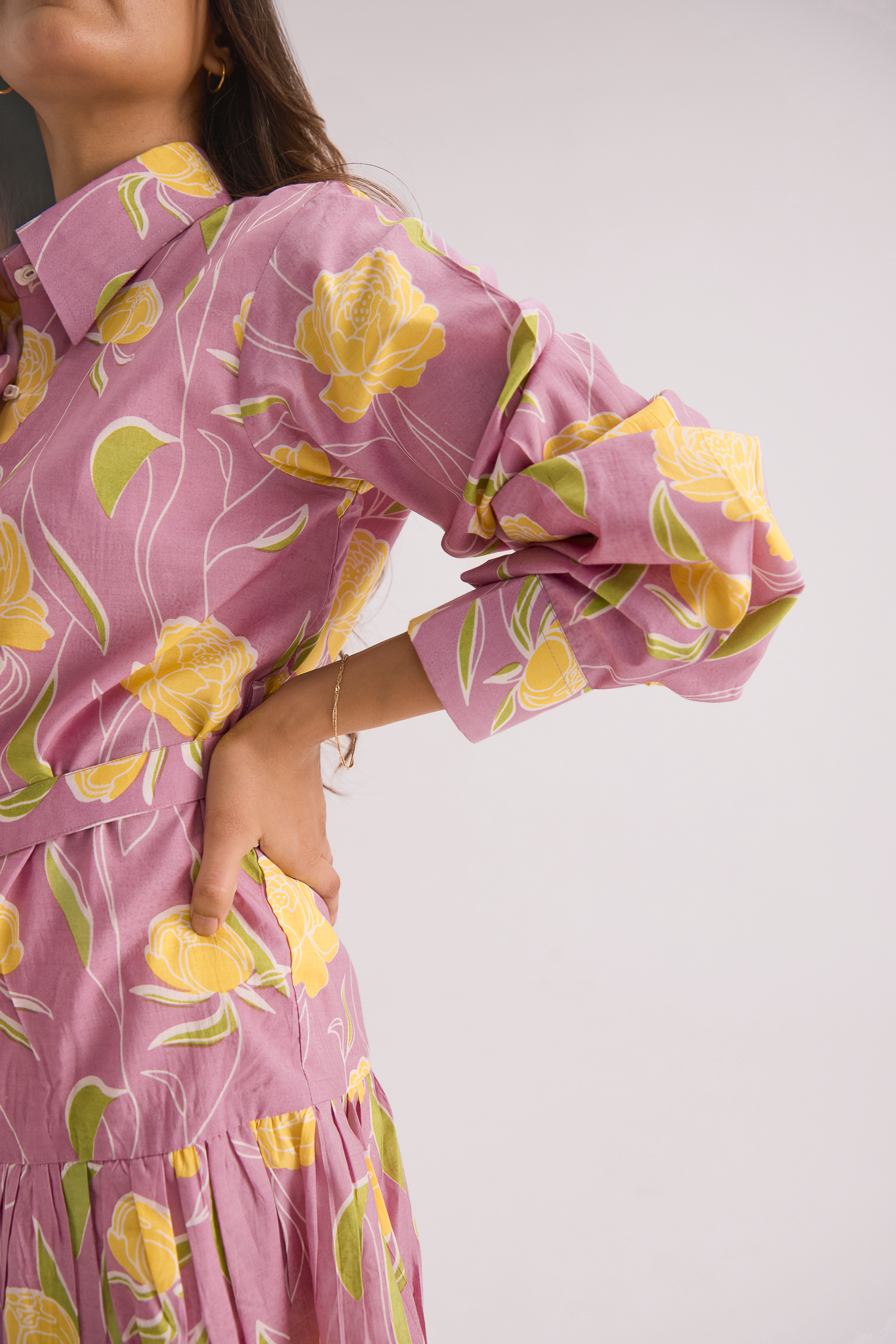 The Blossom Shirt Dress