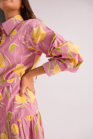 The Blossom Shirt Dress