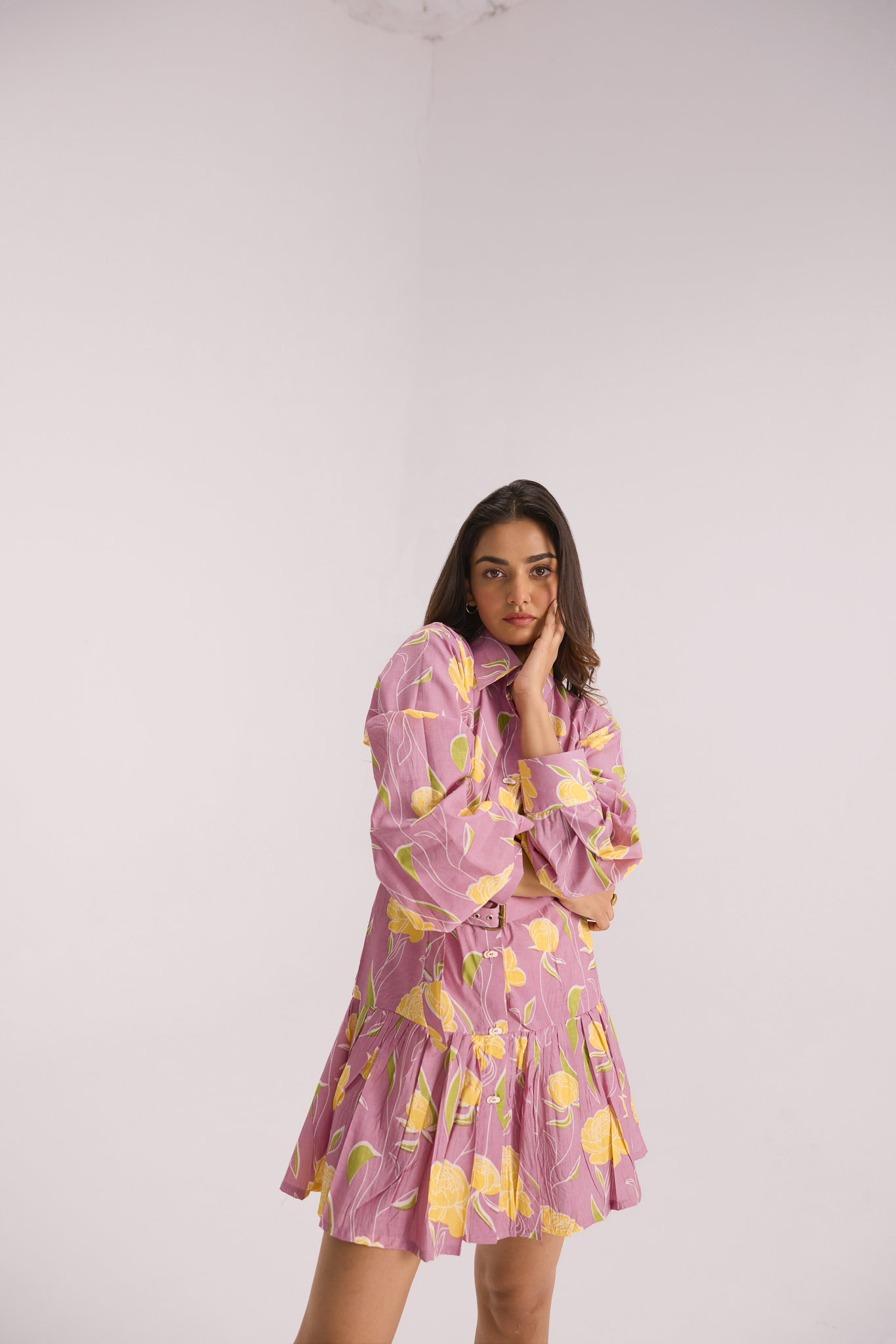 The Blossom Shirt Dress