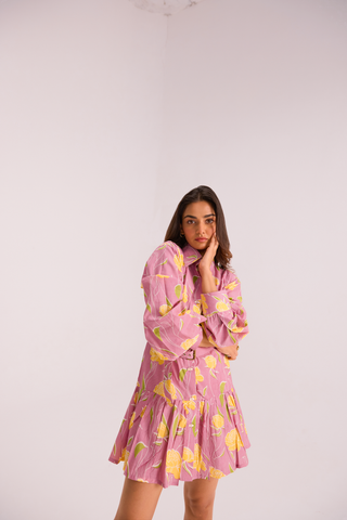 The Blossom Shirt Dress