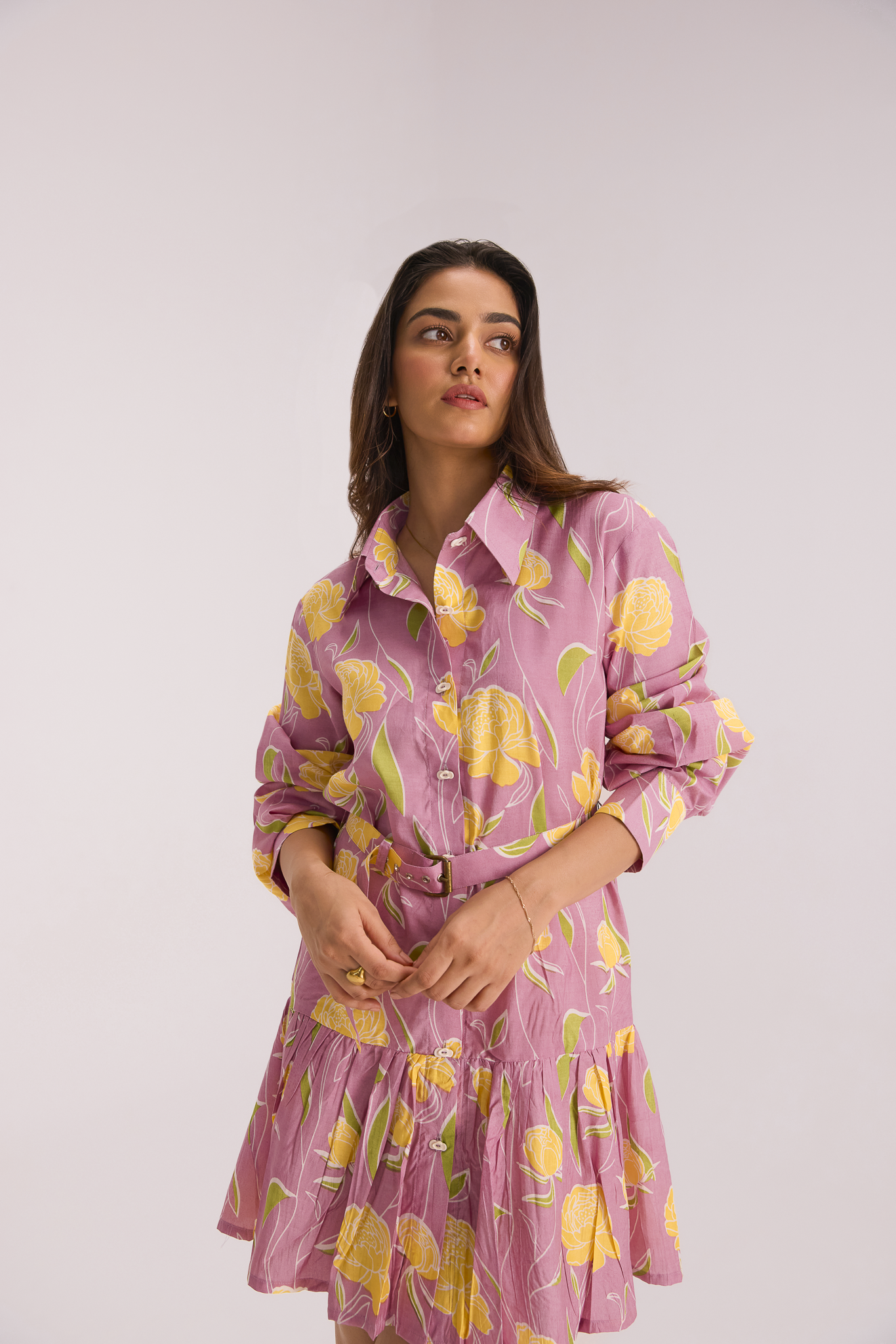 The Blossom Shirt Dress