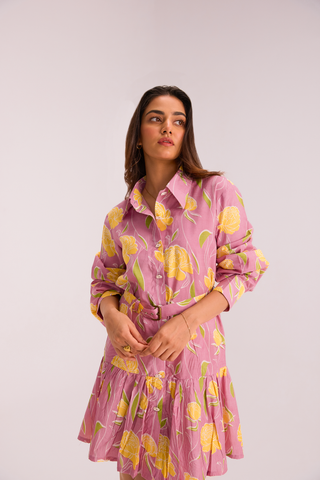 The Blossom Shirt Dress
