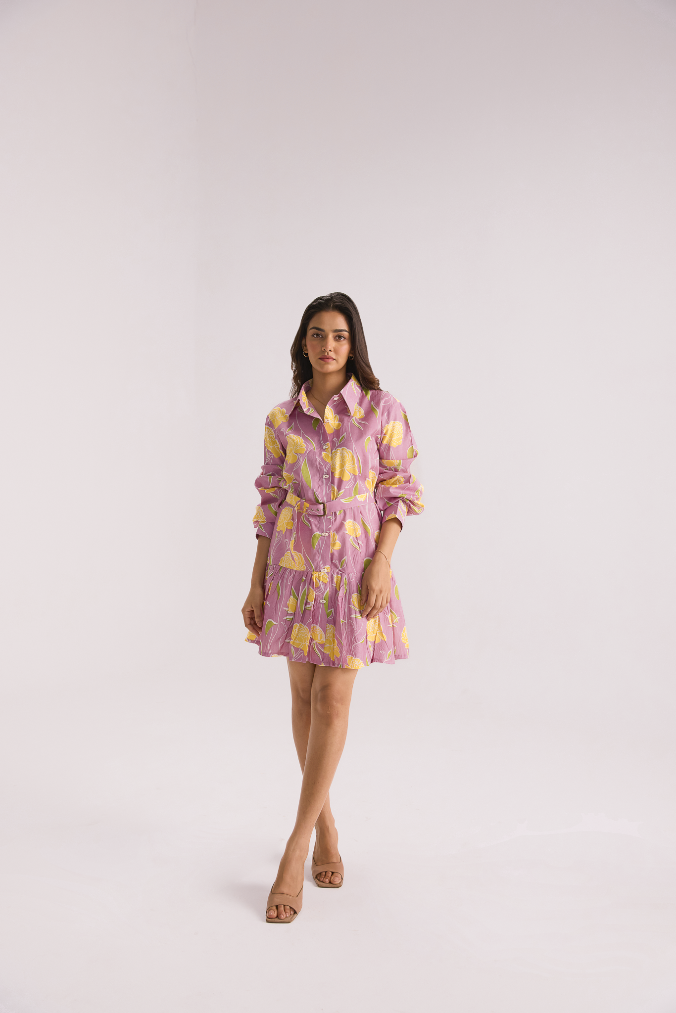 The Blossom Shirt Dress